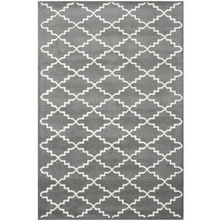 Safavieh Handmade Moroccan Chatham Dark Gray Wool Area Rug (3' x 5')