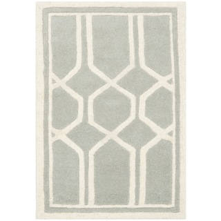 Safavieh Handmade Moroccan Grey Wool Area Rug (2' x 3')