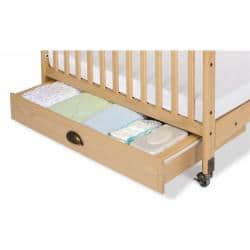 Foundations EZ Store Compact Crib Drawer in Natural