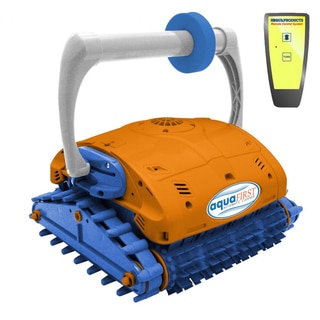 Blue Wave Aquafirst Turbo Robotic Wall Climber Cleaner with Remote Control for In Ground Pools