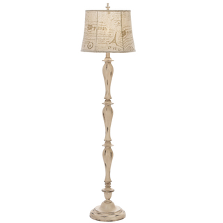 Casa Cortes French Architecture Antiqued 64-inch Floor Lamp