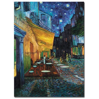 Vincent van Gogh Cafe Terrace Canvas Art
