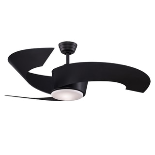 Fanimation Torto 52-inch Black 2-light Ceiling Fan