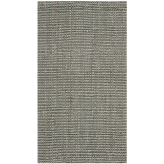 Safavieh Casual Natural Fiber Hand-loomed Sisal Style Grey Jute Rug (2'3 x 4')