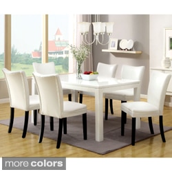 Furniture of America Davao High Gloss Lacquer Contemporary 60-inch Dining Table
