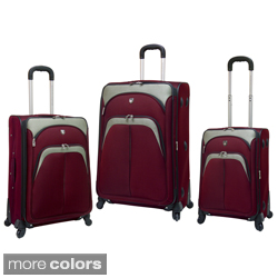 Traveler's Club Lexington Collection 3-piece Spinner Luggage Set