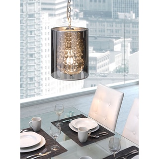 Byrion 1-light Chrome Ceiling Lamp