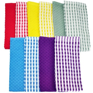 Cotton Terry Kitchen Towel 10-piece Set