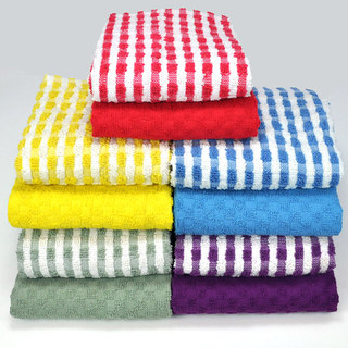 Cotton Terry Kitchen Towel 10-piece Set