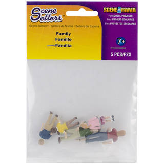 Family Figurines (Pack of 5)