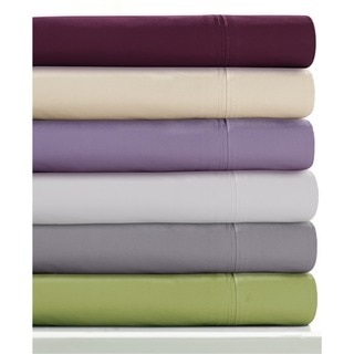350 Thread Count Cotton Percale Extra Deep Pocket Sheet Set with Oversize Flat