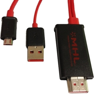 4XEM Micro USB 5-Pin To HDMI MHL Adapter Cable For Samsung Galaxy S2/
