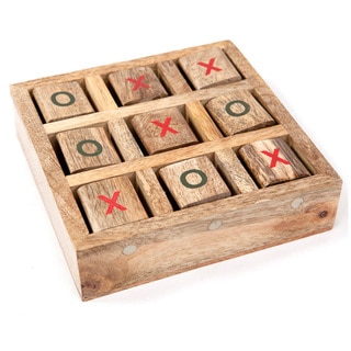 Wooden-Tic-Tac-Toe Game (India)
