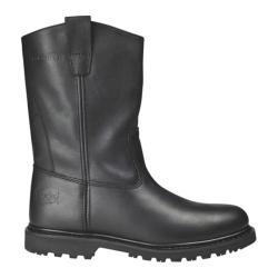 Men's Roadmate Boot Co. 833H 10in Flexible Wellington Steel Toe Black Oil Full Grain Leather