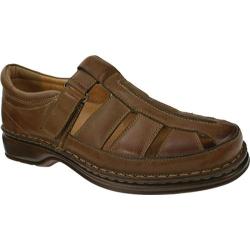 Men's Spring Step Rylan Medium Brown Leather