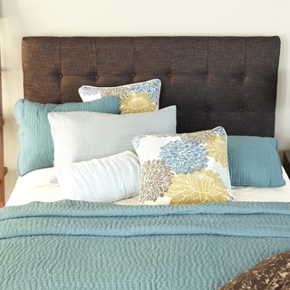 Humble + Haute Stratton Chocolate Queen Upholstered Headboard