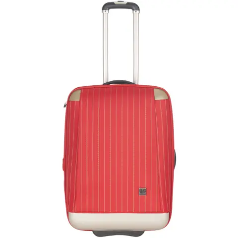Lotus Oneonta 20-inch Red Carry On Upright Suitcase - 0