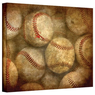 Antonio Raggio 'Worn Baseballs' Gallery-Wrapped Canvas