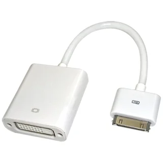 4XEM 30-Pin To DVI Female Adapter For iPhone/iPod/iPad