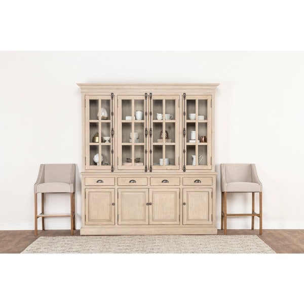Wilson Reclaimed Wood 82-inch China Cabinet by Kosas Home