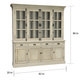 Wilson Reclaimed Wood 82-inch China Cabinet by Kosas Home - Thumbnail 7