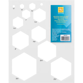 Hexagon Template Sheet-