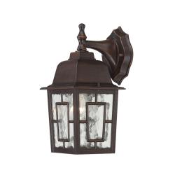 Nuvo 'Banyon' 1-light Rustic Bronze 12-inch Wall Sconce