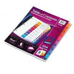 Avery Ready Index Contemporary Contents Divider
