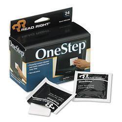 Read Right OneStep Screen Cleaner 5 x 5 24/box