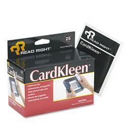 Read Right CardKleen Presaturated Magnetic Head