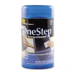 Read Right OneStep CRT Screen Cleaner Wet Wipes