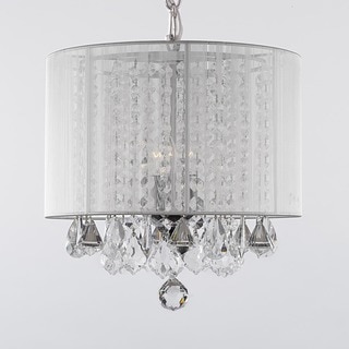 Gallery 3-light Crystal Chandelier with Shade
