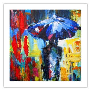 Susi Franco 'Downtown Stroll' Unwrapped Canvas