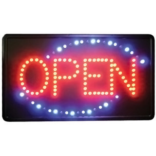 Winco 'Open' Flashing LED Sign