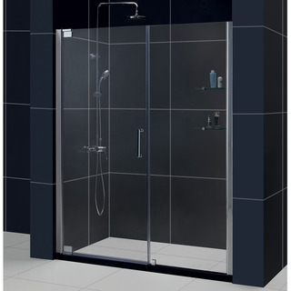 DreamLine Elegance 56.25 to 58.25-inch Frameless Pivot Shower Door