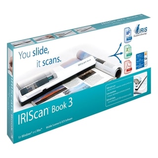 IRIS IRIScan Book 3 Handheld Scanner - 900 dpi Optical