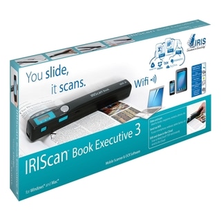 IRIS IRIScan Book 3 Executive Handheld Scanner - 900 dpi Optical