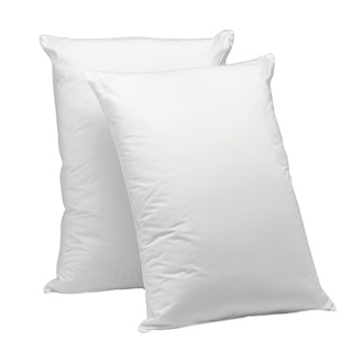 Aller-Ease Cotton Corded Jumbo-sized Pillow (Set of 2)
