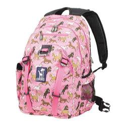 Wildkin Horses in Pink Serious 15-inch Laptop Backpack