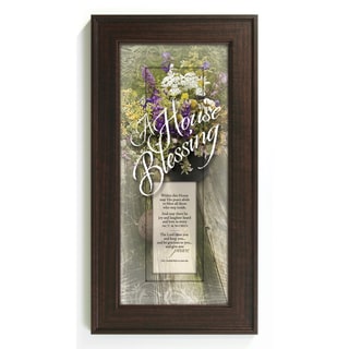 James Lawrence 'A House Blessing' Framed Wall Art