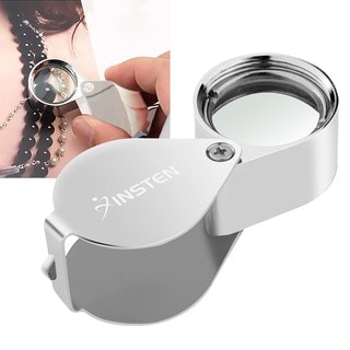 INSTEN 30X Magnifier Glass for Jewelry/ Watch Repair Loupe