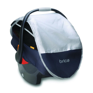 Brica Infant Comfort Canopy in Grey