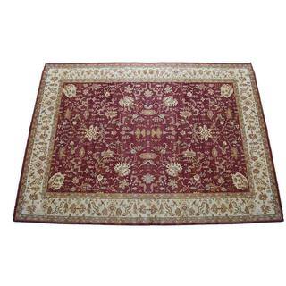 Herat Oriental Indo Hand-knotted Vegetable Dye Wool Rug (17'10 x 25'2)