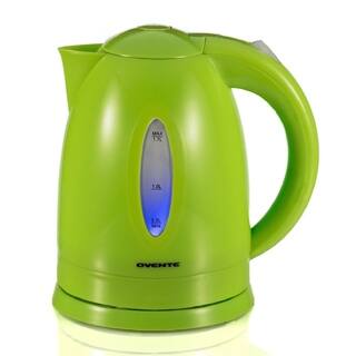Ovente Green 1.7-liter Cord-Free Electric Kettle