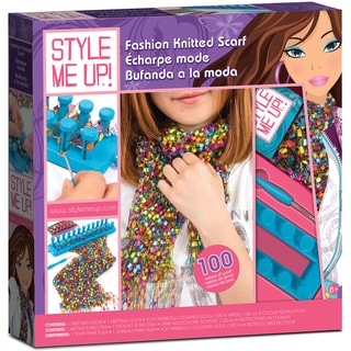 Style Me Up Fashion Knitted Scarf Kit-