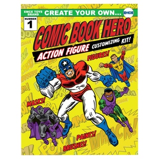 Create Your Own Superhero Action Figure Customizing Kit