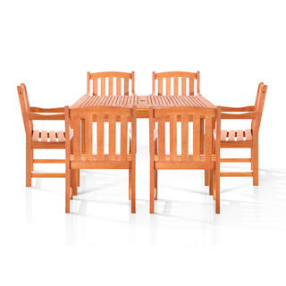 Chadwick 7-piece Oil Rubbed Outdoor Dining Set