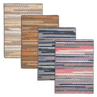Perfect Stitch Multicolor Braided Cotton-blend Rug (2' x 3')