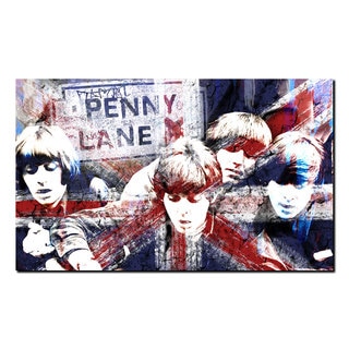 Ready2HangArt Iconic 'British Beatles' Acrylic Wall Art