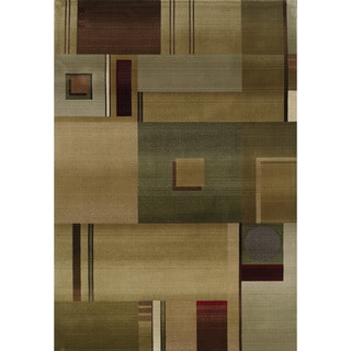 Generations Green/ Red Rug (2' X 3')